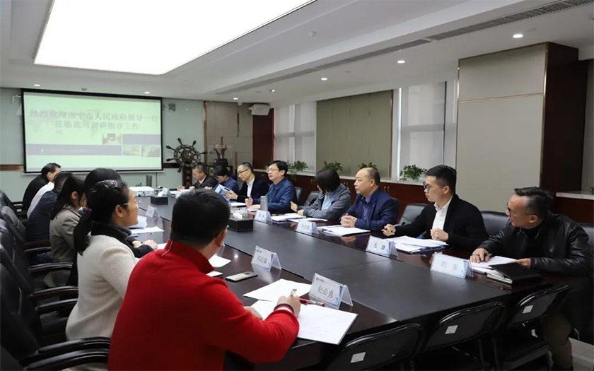 南寧市委常委、副市長(zhǎng)楊鴻一行走訪調(diào)研中信恒泰