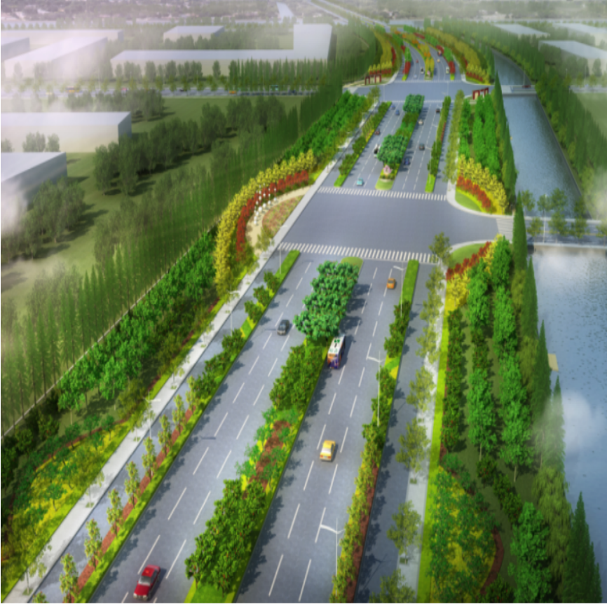 沙河?xùn)|路、西路新建工程